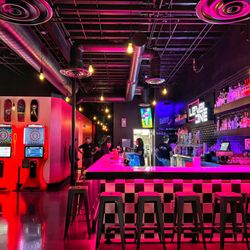 Level 1 Arcade Bar - Downstairs bar