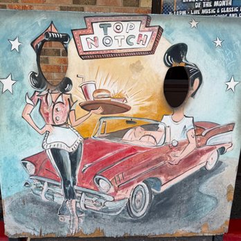Top Notch - Stick-your-head-in Mural - Fast Food Near Me - Austin, Texas Top Notch - Stick-your-head-in Mural - Fast Food Near Me - Austin, Texas