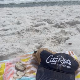 Obsessed is an understatement repping them everywhere even the beach