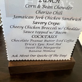 Erica’s - Specials - Breakfast & Brunch Near Me - Waterville, Maine