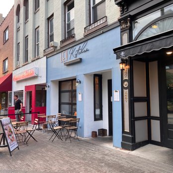 Lev Kitchen - Outdoor seating is available in in better weather - Middle Eastern Near Me - Ithaca, New York
