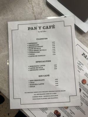 Menu photo 6 Pan y Cafe Santa Ana, CA Menu photo 6 Pan y Cafe Santa Ana, CA