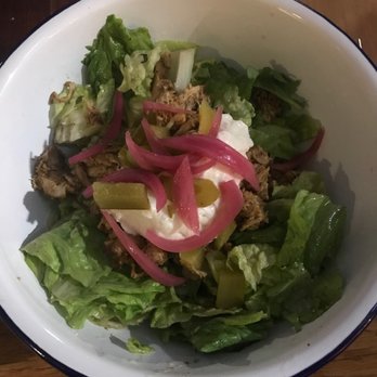 Aplos - Chicken shawarma salad! - Mediterranean Near Me - Jackson, Mississippi