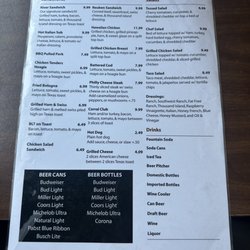 The Old Corral - Menu side 2