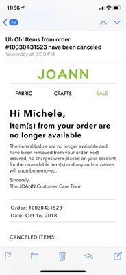 JOANN Fabric and Crafts by null