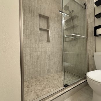 Tile by Vincent - Newly remodeled shower. - General Contractors Near Me - Winnetka, California Tile by Vincent - Newly remodeled shower. - General Contractors Near Me - Winnetka, California