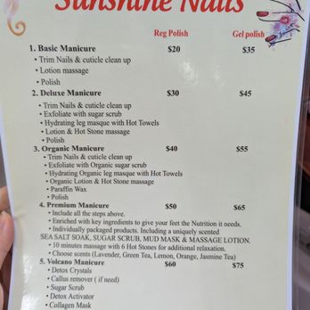 Painted Nails and Spa - Mani menu - Nail Salons Near Me - San Ramon, California Painted Nails and Spa - Mani menu - Nail Salons Near Me - San Ramon, California