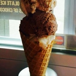 Feather N' Fin - Hand dipped double cone :)
