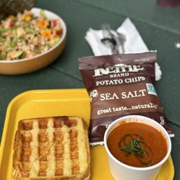 Waffle Grilled Cheese Peppered Cheddar