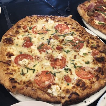 Pizza Pazzo - 4 Cheese Pizza with tomatoes - delicious!!! - Pizza Near Me - Mount Pleasant, South Carolina