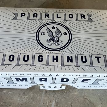 Parlor Doughnuts - Box top - Donuts Near Me - Avon, Indiana