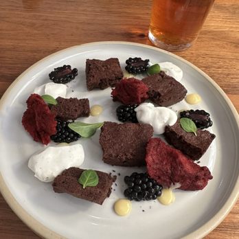 Finch & Fork - Chocolate torte - New American Near Me - Santa Barbara, California