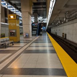 Finch West Station - Subway platform looking south. July 2018