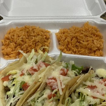 Mannys Burrito Express - Three Taco Dinner - Mexican Near Me - Schaumburg, Illinois