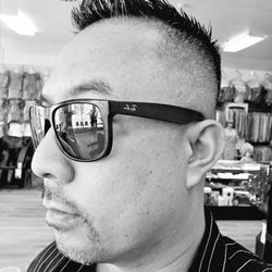 Fresh fade cut at Thavy's Hair Salon