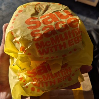 McDonald's - Buy 1 Sausage McMuffin with egg sandwich and get 2nd one for a penny. - Burgers Near Me - Phoenix, Arizona McDonald's - Buy 1 Sausage McMuffin with egg sandwich and get 2nd one for a penny. - Burgers Near Me - Phoenix, Arizona
