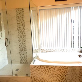 Advanced Custom Renovations - New shower and bath tub for master bathroom - Flooring Near Me - Chandler, Arizona