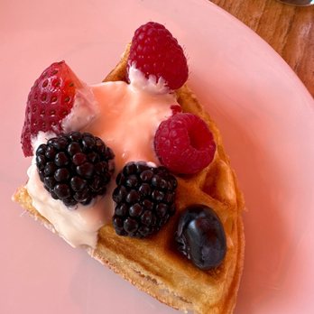 Sapphire - Lemon waffle - New American Near Me - Laguna Beach, California Sapphire - Lemon waffle - New American Near Me - Laguna Beach, California