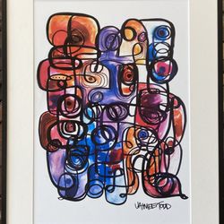 Frameworks - Signed print from Jaimee Todd; matted and framed by Frameworks