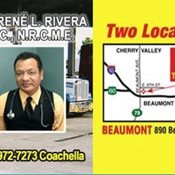 DOT Physicals On The Go - Serving the desert cities and the County of Riverside, San Bernardino, Los Angeles, and Orange.