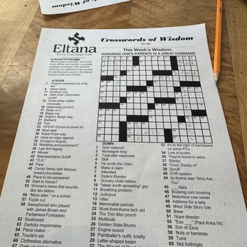 Eltana - Crosswords! - Coffee & Tea Near Me - Seattle, Washington