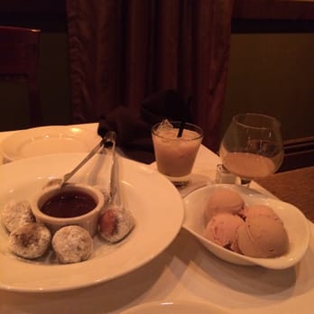 Bottagra - Nutella zeppoli paired with Gelato  & 43/bailey's after dinner drink  WOW! Heaven! - Italian Near Me - Hawthorne, New Jersey