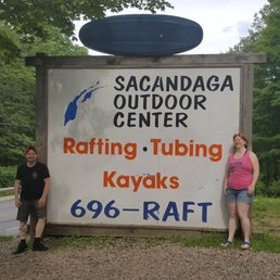 After our rafting outing!