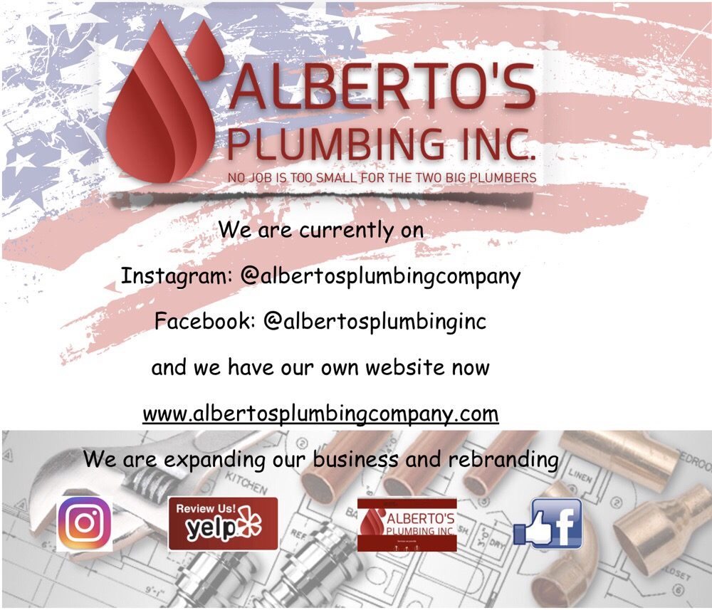 Slide of Albertos Plumbing Company
