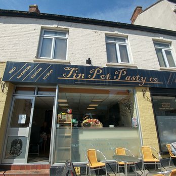 Tin Pot Pasty - The outside of Tin Pot Pasty. - British Near Me - Glastonbury, SOM Tin Pot Pasty - The outside of Tin Pot Pasty. - British Near Me - Glastonbury, SOM