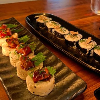 TenTen - BBQ toro and scallop maki - Japanese Near Me - Austin, Texas