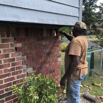 A & B Contracting - Brick job in progress - Handyman Near Me A & B Contracting - Brick job in progress - Handyman Near Me