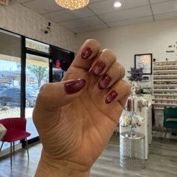 My cat eye manicure My cat eye manicure