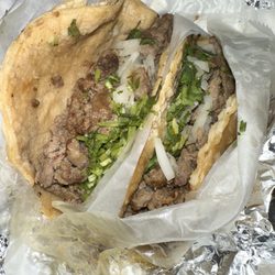 Q Sazon Mexican Restaurant - Carne Asada taco
