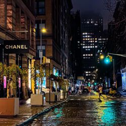 SoHo - Rainy night
