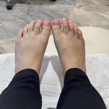 Pro Nails & Spa - t-13 pink gel toes - Nail Salons Near Me - Costa Mesa, California