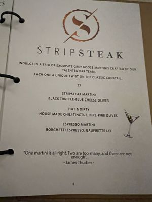 Menu photo 4 Stripsteak Honolulu, HI