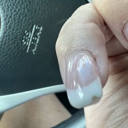 Diamond Nails - I have also attached pictures of my nails chipping after just a few days