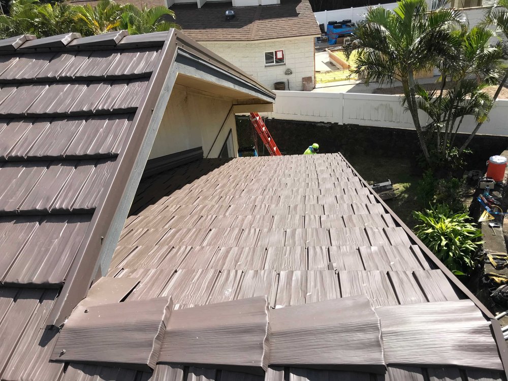 Slide of Maui Roofing Pros