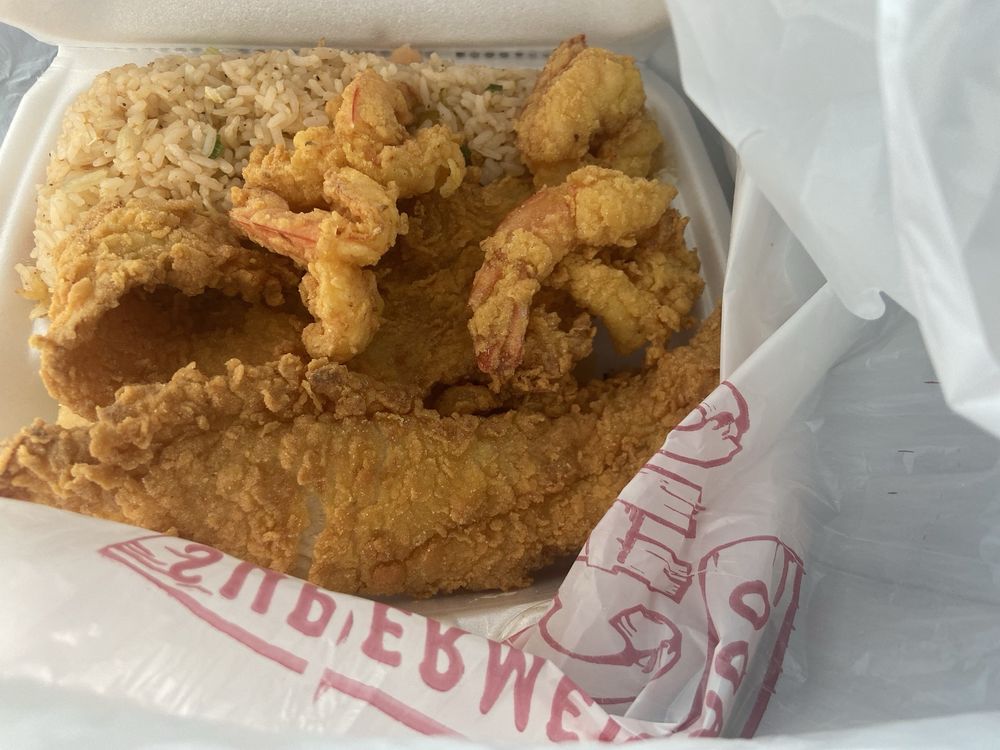 Food from Opelousas Chicken & Seafood