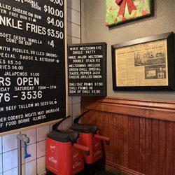 Old County Burger - New supplemental menu