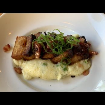 Grassroots Kitchen & Tap - Pork belly & jalapeño grits - New American Near Me - Scottsdale, Arizona Grassroots Kitchen & Tap - Pork belly & jalapeño grits - New American Near Me - Scottsdale, Arizona