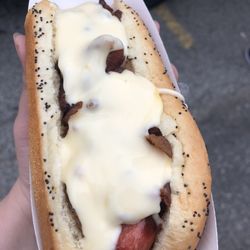 D's Road Dawgs - Bacon and cheddar dog