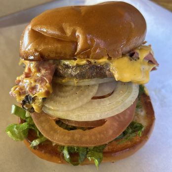 Bunz Burger - Pastrami cheeseburger - Hot Dogs Near Me - Huntington Beach, California