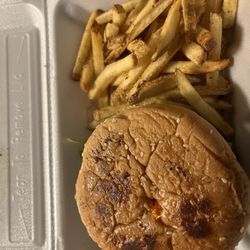 Lindiana's Southern Vegan Kitchen - Down Home Burger and Side