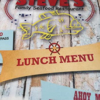 Captain Steve's - Great lunch menu - Seafood Near Me - Fort Mill, South Carolina Captain Steve's - Great lunch menu - Seafood Near Me - Fort Mill, South Carolina