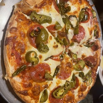 2 Brothers Pizza & Pub - Small jalepeno and pepperoni pizza well done - Pizza Near Me - Salem, Connecticut 2 Brothers Pizza & Pub - Small jalepeno and pepperoni pizza well done - Pizza Near Me - Salem, Connecticut