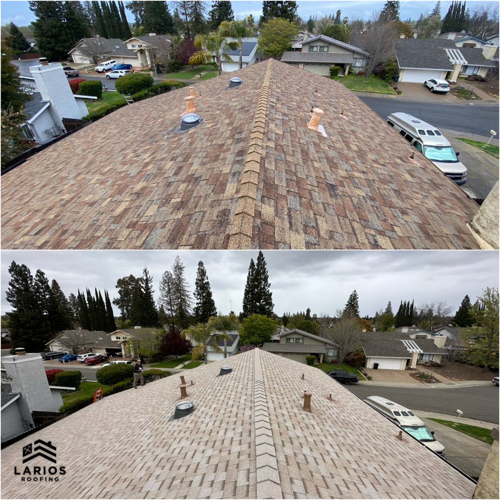 Slide of Larios Roofing