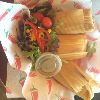 Tucson Tamale - 3 tamales and green salad side under $9 - Mexican Near Me - Tucson, Arizona Tucson Tamale - 3 tamales and green salad side under $9 - Mexican Near Me - Tucson, Arizona