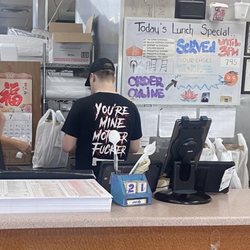 Main Moon Chinese Kitchen - This place needs to send this employee packing not handling my food!