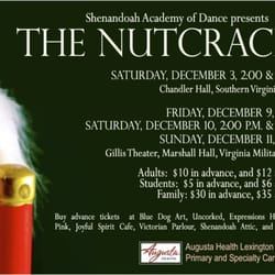 Shenandoah Academy of Dance - The annual production!